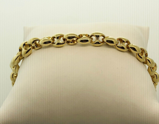 Gucci 18k Yellow Gold Marina Horsebit Bracelet, 7.5" What determines the value of your gold?