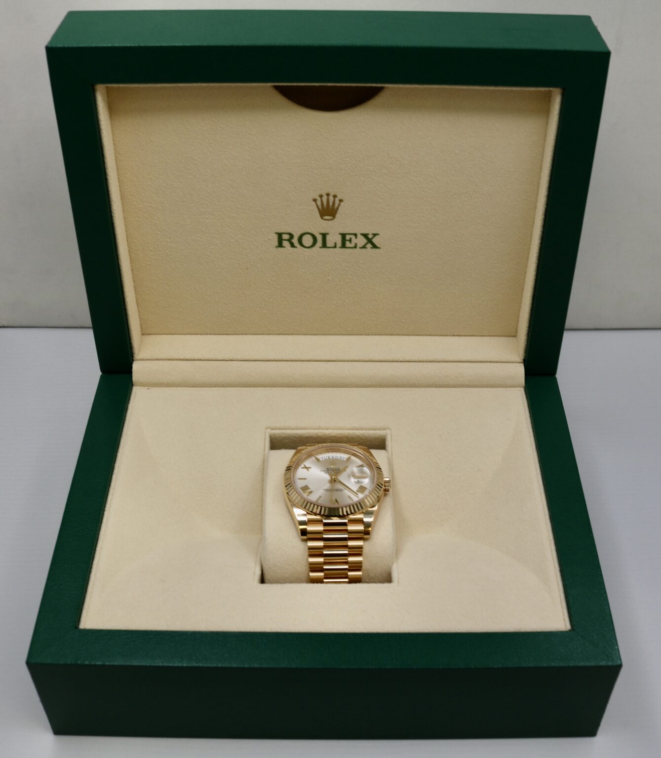 Rolex 18k Presidential in box