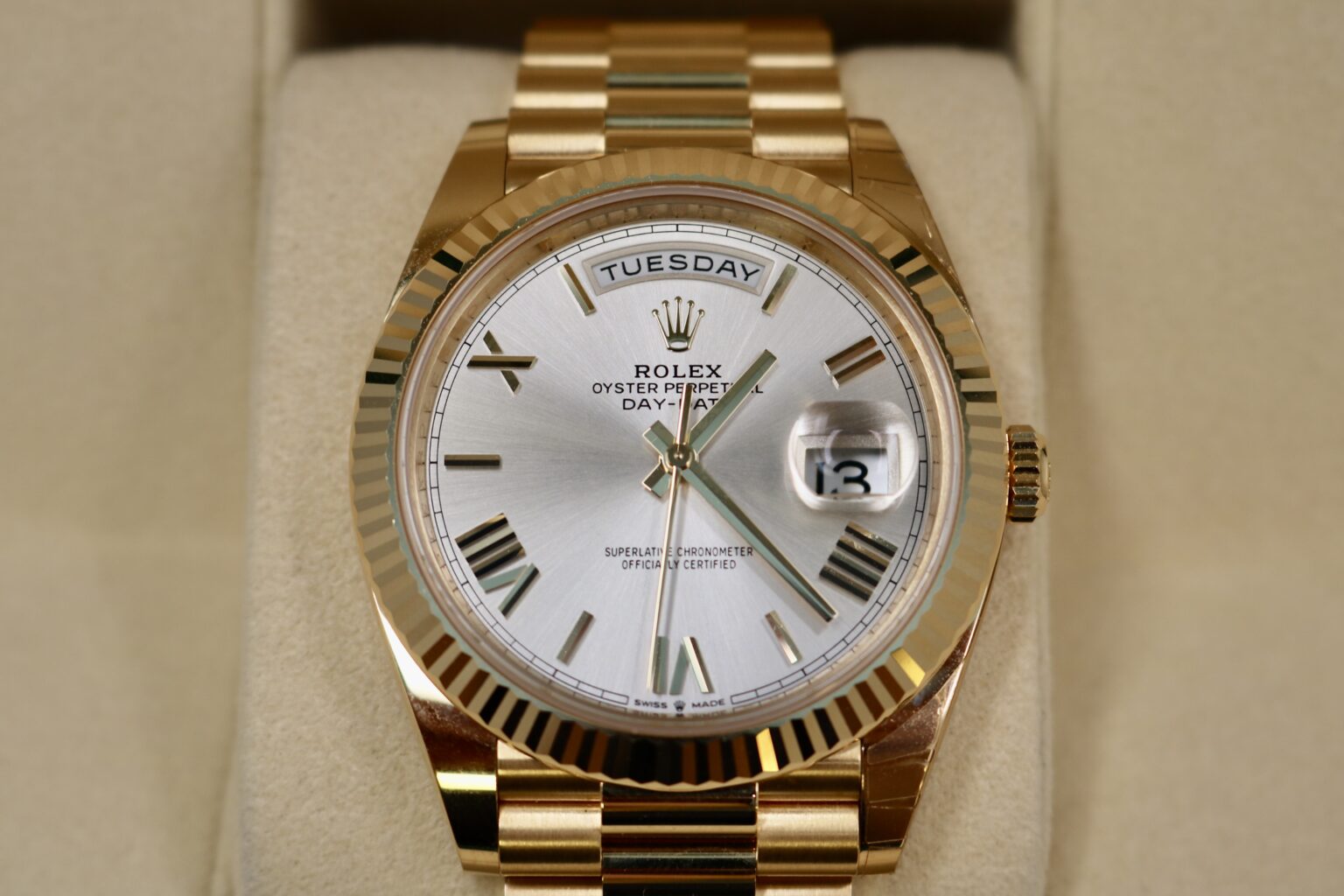 Rolex 18k Presidential