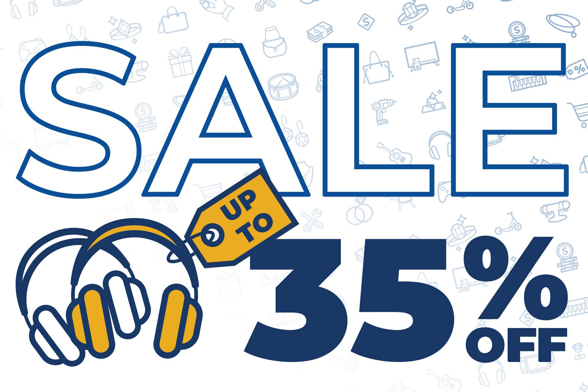 headphones 35% off on sale
