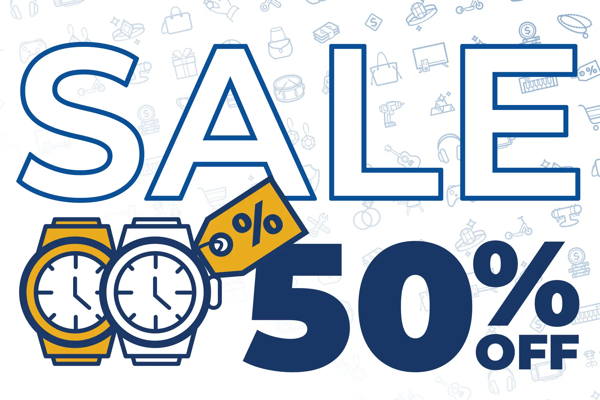 Watches 50% off