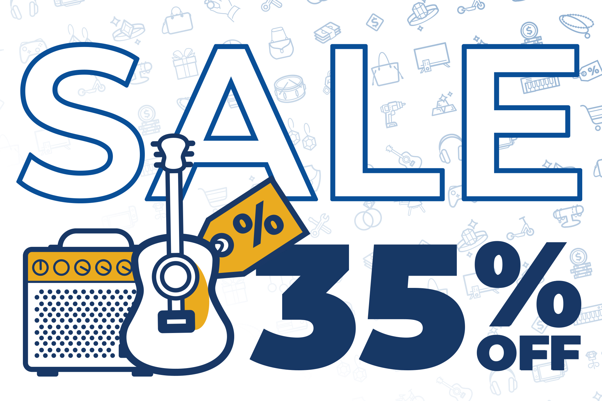 35% off Musical Gear